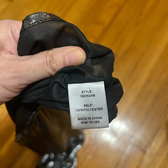 Current Air Women's Metallic Party Head Turning Blouse Size Small - Picture 8 of 8